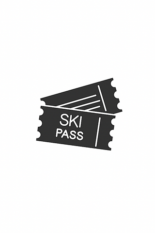 ETA 8/19 - Ski Pass Embroidered Patch