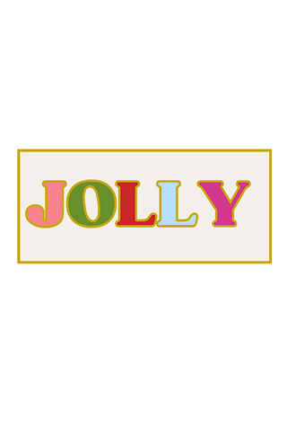ETA 8/19 - Jolly Embroidered Patch
