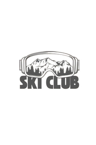 ETA 8/19 - Ski Club Embroidered Patch