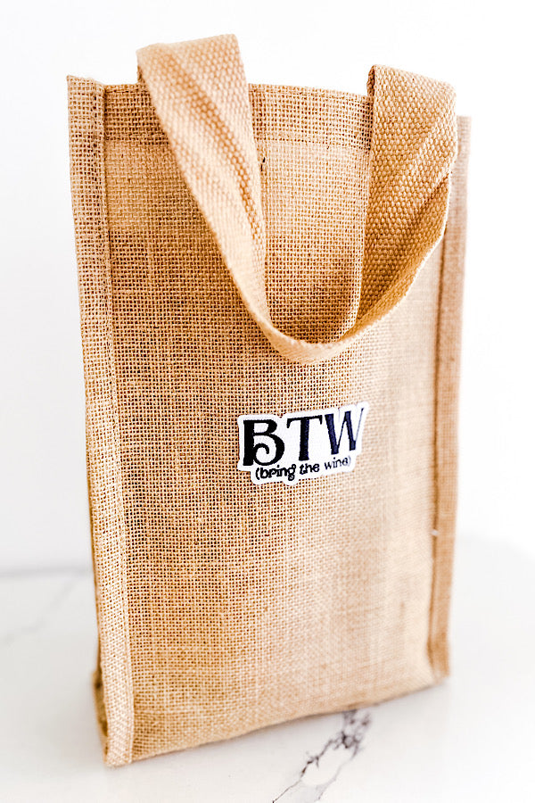 BTW 2 Bottle Wine Bag