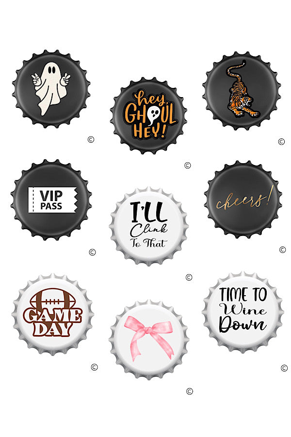 Bottle Cap Pin Bundle