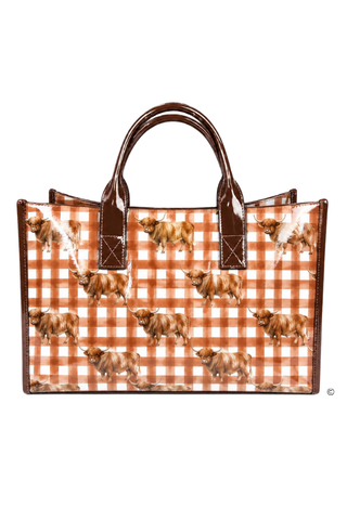 ETA 10/29-11/12 The Highland Honey Vinyl Tote Bag©