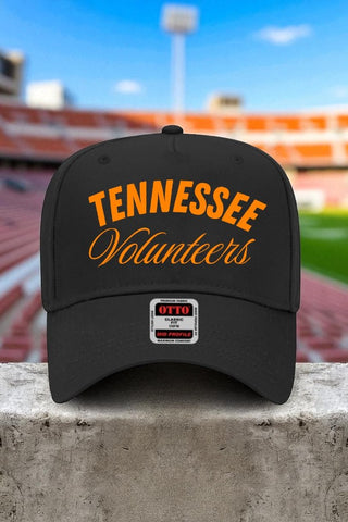 ETA 8/25 - Tennessee Volunteers Black Embroidered Hat