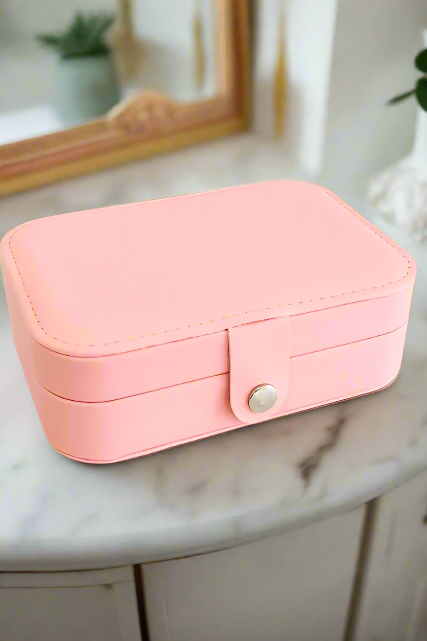 Essentials Peach Jewelry Box