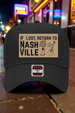 Return to Nashville Embroidered Patch
