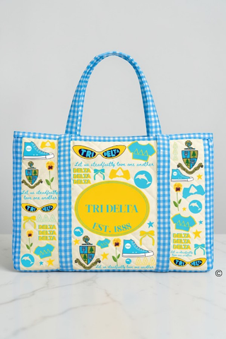 ETA 4/30 - Tri Delta Sorority Tote Bag
