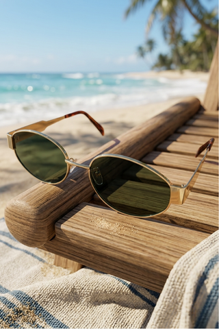 Mattie Oval Frame Sunglasses