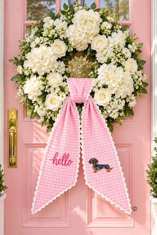 ETA 12/29-1/19 The Chloe Wreath Sash©