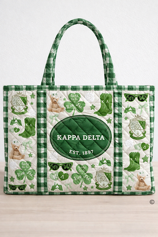 ETA 7/30-8/13 Kappa Delta Sorority Tote Bag