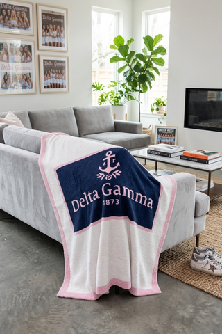 ETA 6/1 - Delta Gamma Luxury Blanket