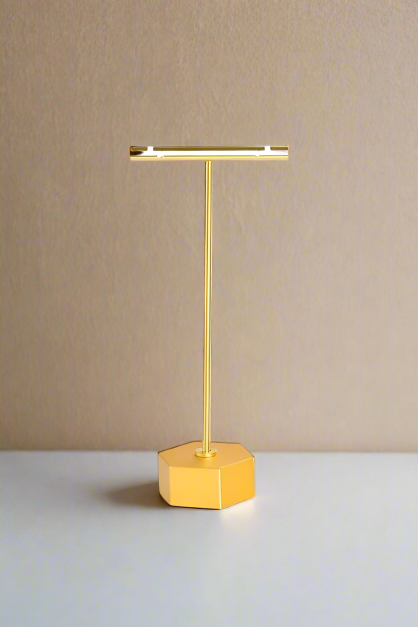 ETA 5/26 - Gold T-Bar Metal Earring Stand