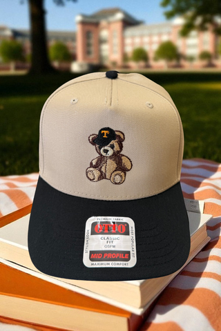 ETA 10/20 - VOLS Teddy Khaki/Black Embroidered Hat