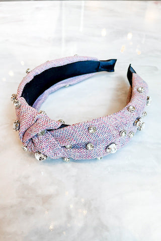 Margo Lilac Studded Headband