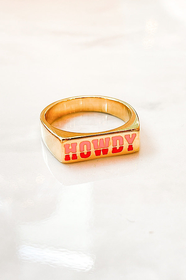 Natural Elements Howdy Gold Ring