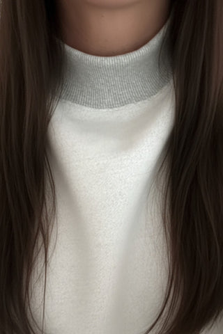 ETA 12/5 - Taylor Oversized Gray Reversible Sweatshirt