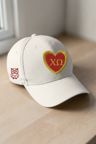ETA 4/15 - Chi Omega Embroidered Hat