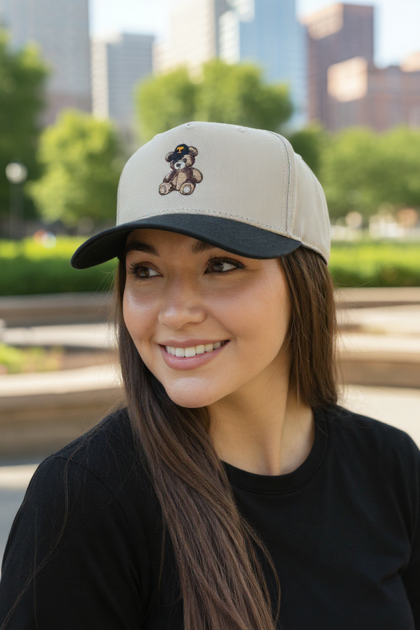 ETA 10/20 - VOLS Teddy Khaki/Black Embroidered Hat